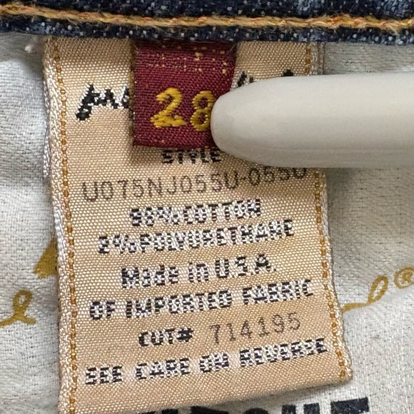 7FAM 7 For All Mankind Bootcut Jeans Midrise 28 - Picture 5 of 14